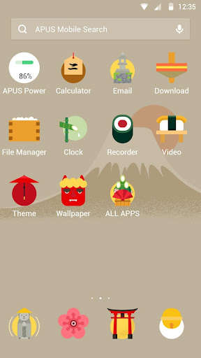 Play APK Welcome-APUS Launcher theme  and enjoy Welcome-APUS Launcher theme with UptoPlay com.apusapps.theme.i_welcome_to_japan_3ec93dc3db
