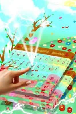 Play Welcome Spring Keyboard Theme 