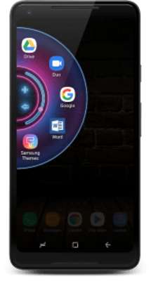 Play Wheel Launcher Full customizable sidebar 