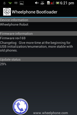 Play Wheelphone bootloader 