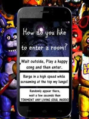 Play Which Animatronic are you? 