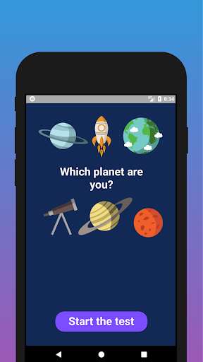 Play APK Which planet are you? Test  and enjoy Which planet are you? Test with UptoPlay com.hemisoft.happytest.whatplanet