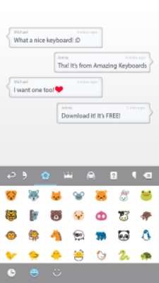 Play White GO Keyboard 