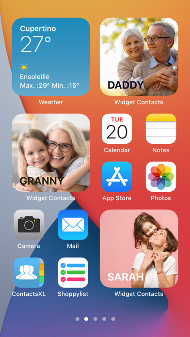 Play Widget Contacts 