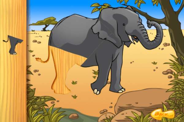 Play Wild Animals Puzzle LITE 