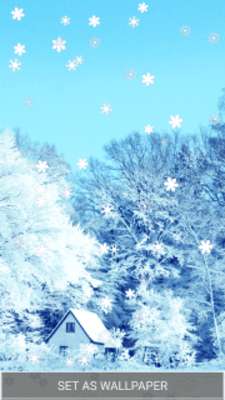Play Winter Live Wallpaper App 