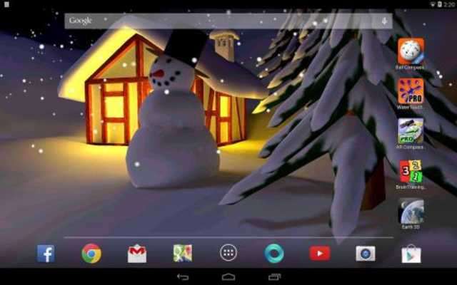 Play Winter Snow in Gyro 3D Pro 