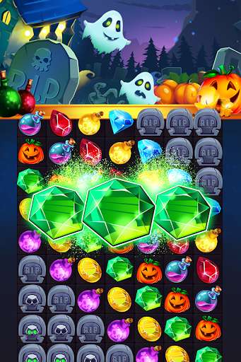 Play APK Witch Diamonds Swap  and enjoy Witch Diamonds Swap with UptoPlay f2Game.jeweljourney.MagicWitchJewelBlast