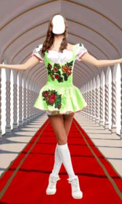 Play Woman Costume Photo Montage 
