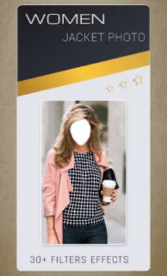 Play Women Jacket Photo Montage 