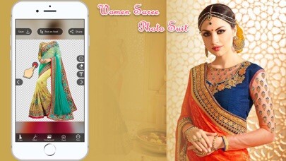 Play APK Women Saree Photo Suit  and enjoy Women Saree Photo Suit with UptoPlay com.cdg.womensareephotosuit