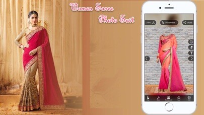 Play APK Women Saree Photo Suit  and enjoy Women Saree Photo Suit with UptoPlay com.cdg.womensareephotosuit