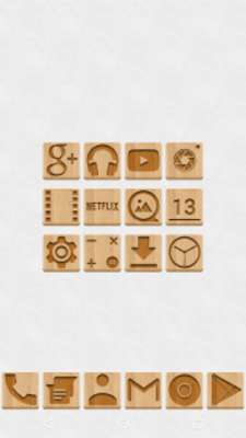 Play Wood - Icon Pack 
