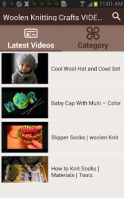 Play Woolen Knitting Crafts VIDEOs 