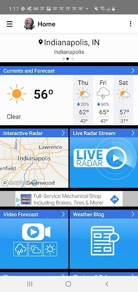 Play APK WTHR Live Doppler 13 Weather  and enjoy WTHR Live Doppler 13 Weather with UptoPlay com.doapps.android.mln.wthr_weather