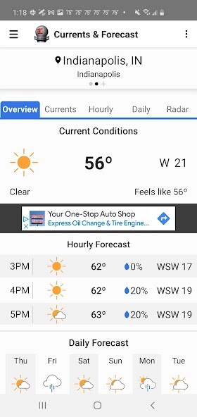 Play APK WTHR Live Doppler 13 Weather  and enjoy WTHR Live Doppler 13 Weather with UptoPlay com.doapps.android.mln.wthr_weather