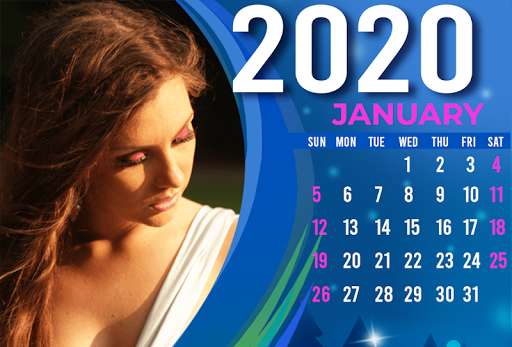 Play 2020 Calendar Frames 