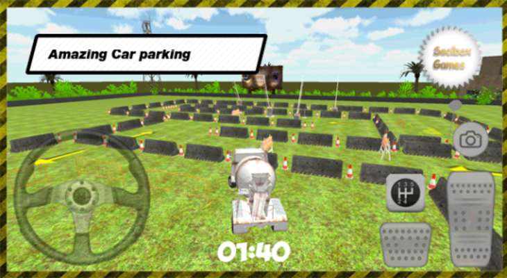 Play 3D Cement Truck Parking Play 3D Cement Truck Parking