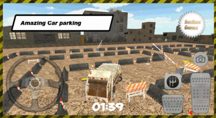 Play 3D City Garbage Parking 