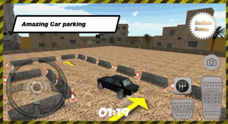 Play 3D City Old Car Parking Play 3D City Old Car Parking