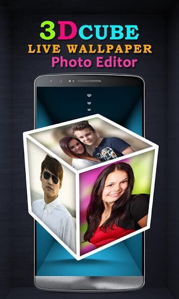 Play APK 3D Cube Live Wallpaper : Photo Editor  and enjoy 3D Cube Live Wallpaper : Photo Editor with UptoPlay com.srpinfosoft.dcubelivewallpaper
