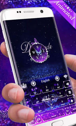 Play APK 3D Diamonds GO Keyboard Animated Theme  and enjoy 3D Diamonds GO Keyboard Animated Theme with UptoPlay com.jb.emoji.gokeyboard