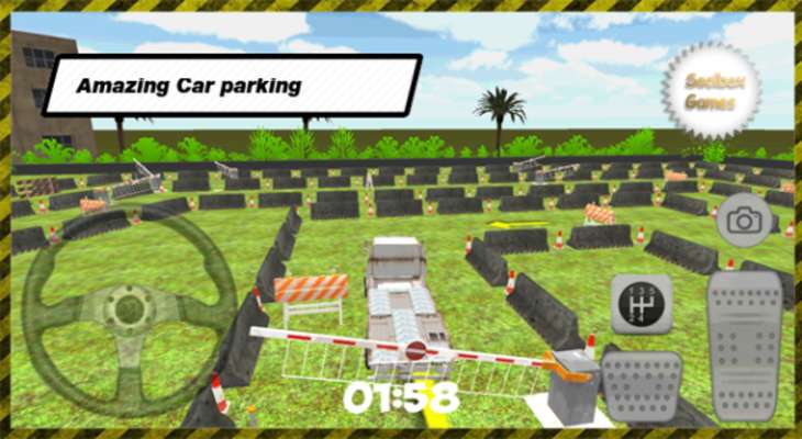 Play 3D Flatbed Car Parking 