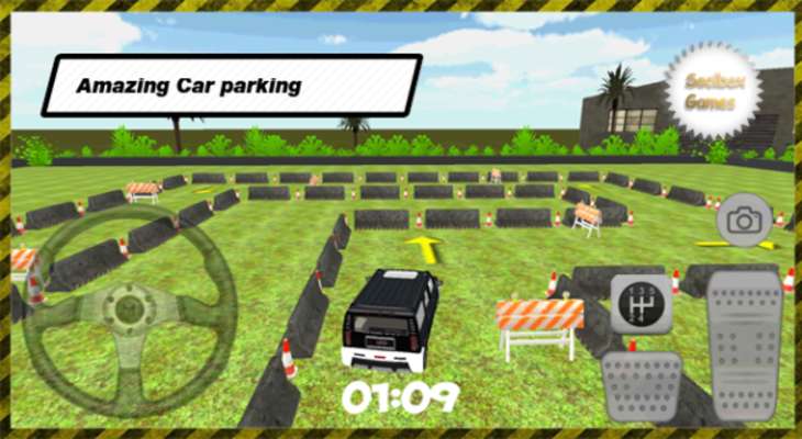 Play 3D Hummer Car Parking 