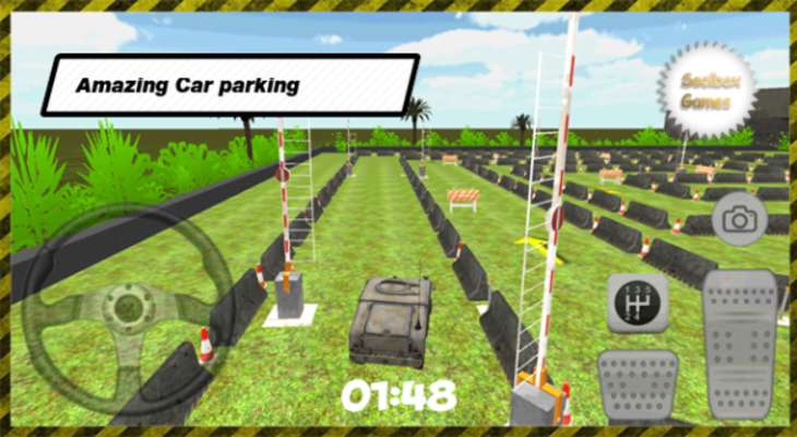 Play 3D Military Car Parking 