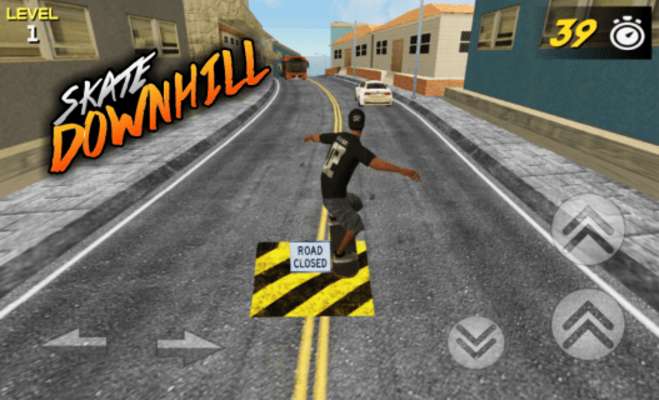 Play 3D Skate DownHill 