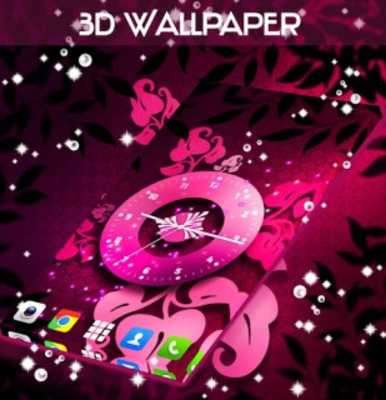 Play 3D Wallpaper Clock 
