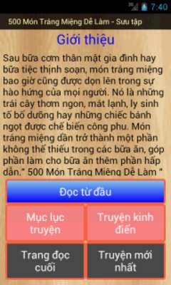 Play 500 Món Tráng Miệng Bổ Dưỡng 