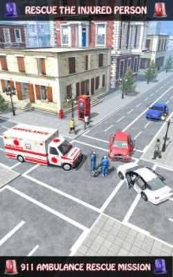 Play 911 Ambulance Rescue Mission 