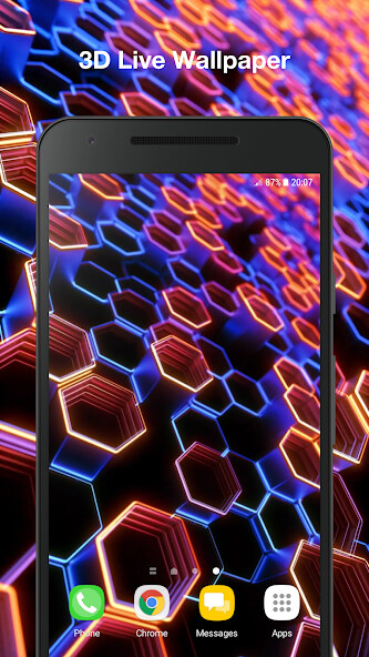 Play Abstract 3D Live Wallpaper PRO 