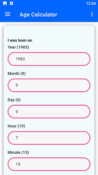 Play APK Age Calculator  and enjoy Age Calculator with UptoPlay com.hiox.agecalculator