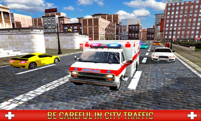 Play Ambulance Rescue Driver Simulator 2017- Emergency 