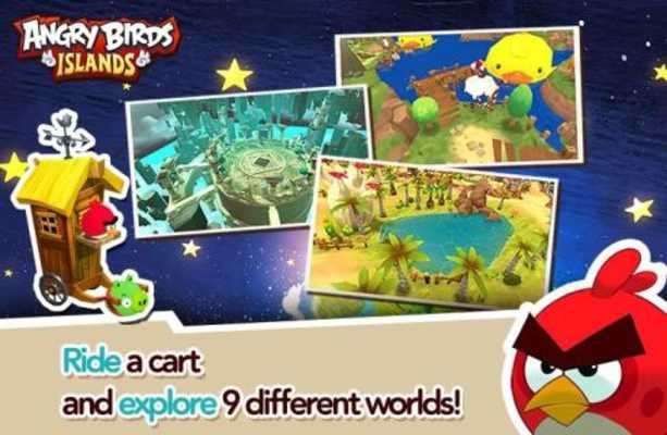 Play Angry Birds Islands 