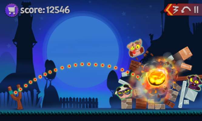 Play Angry Pumpkins Halloween 