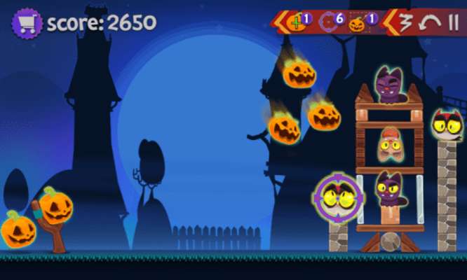Play Angry Pumpkins Halloween 