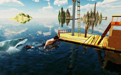 Play APK Angry Whale Shark Hunter - Raft Survival Mission  and enjoy Angry Whale Shark Hunter - Raft Survival Mission using ApkO
