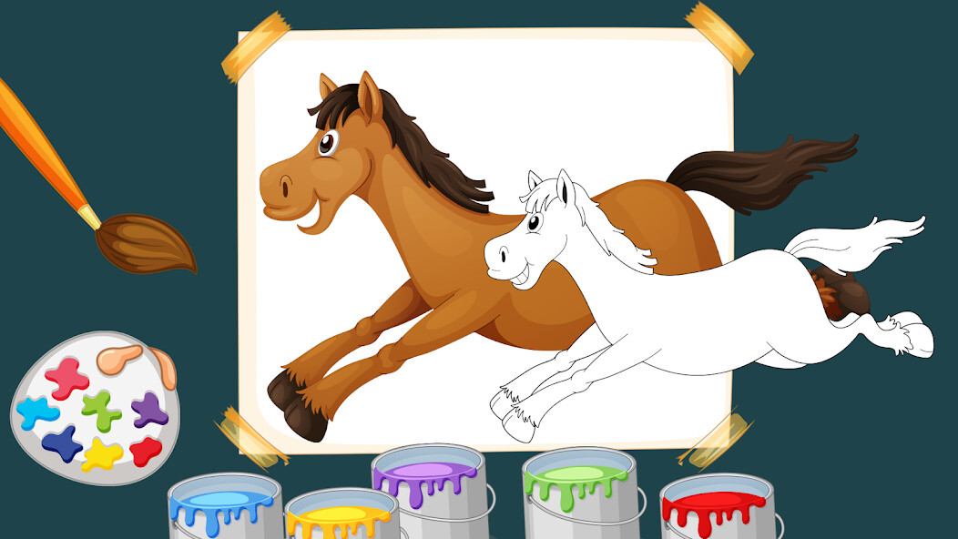 Play APK Animals coloring book  and enjoy Animals coloring book with UptoPlay com.jdpapps.paintanimals