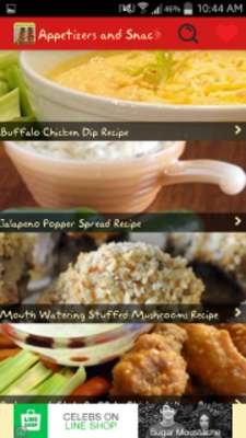 Play Appetizers and Snacks Recipes 