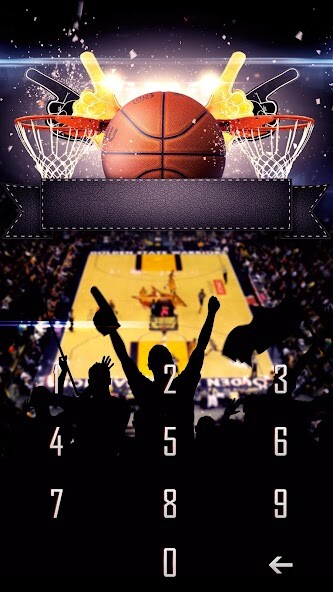 Play AppLock Theme Basketball 