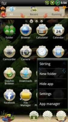 Play Aquarium GO Launcher EX Theme 