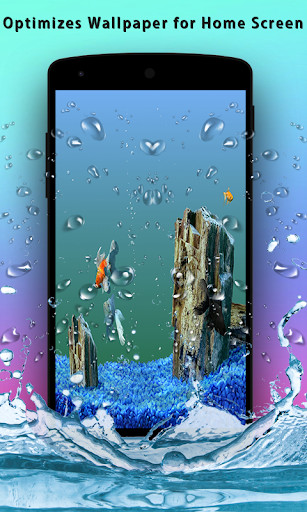 Play APK Aquarium Live Wallpaper Free  and enjoy Aquarium Live Wallpaper Free with UptoPlay com.blogspot.imapp.livewallpaper.seabubblefree
