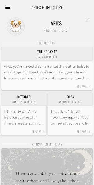 Play Aries Horoscope Play Aries Horoscope