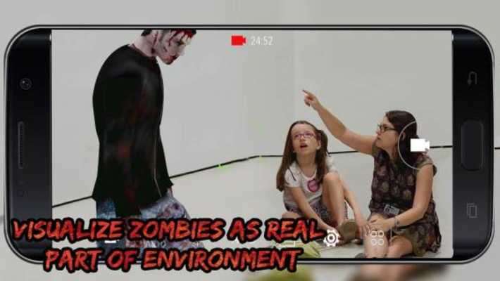 Play AR Zombie Fighting 3D: Pro Video Maker 