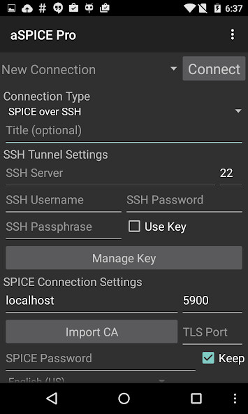 Play aSPICE: Secure SPICE Client 