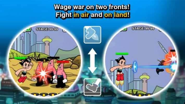 Play Astro Boy Siege: Alien Attack 