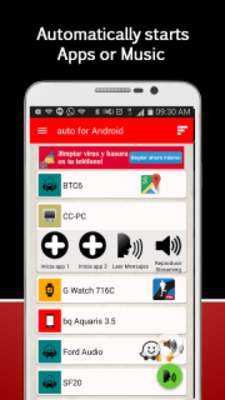 Play Auto4Android. Read messages 